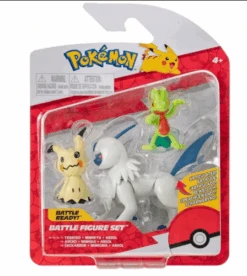 Pokemon Battle Pack Figurine Absol, Mimiqui Et Arcko