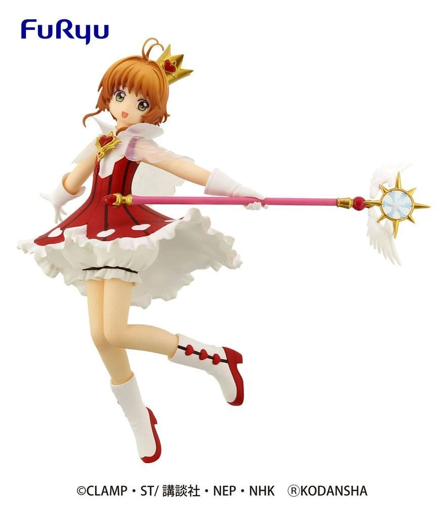 Card Captor Sakura Clear Card Figurine PVC Special Sakura Rocket Beat