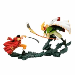 One Piece Manhood Diorama Gol D. Roger Vs Edward Newgate